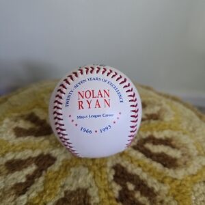 MLB Nolan Ryan 1993 Commemorative Baseball